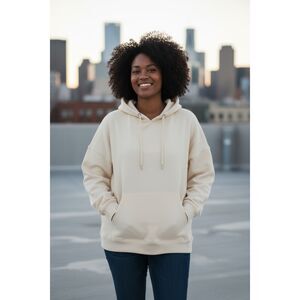 PrettyLittleThing Oversized Hoodie Women's Size XXL  Inspirational Sand Yellow